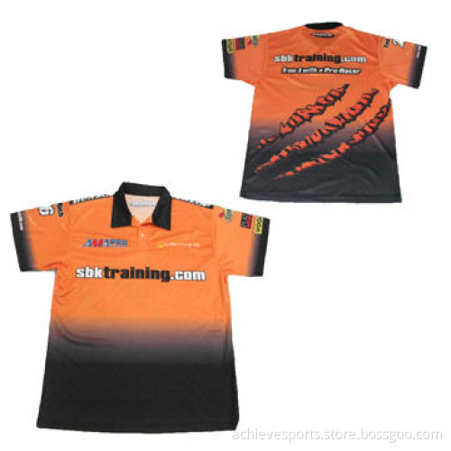 Customized Sublimation Motorcycle Jerseys for Racing Team, Heat-transfer